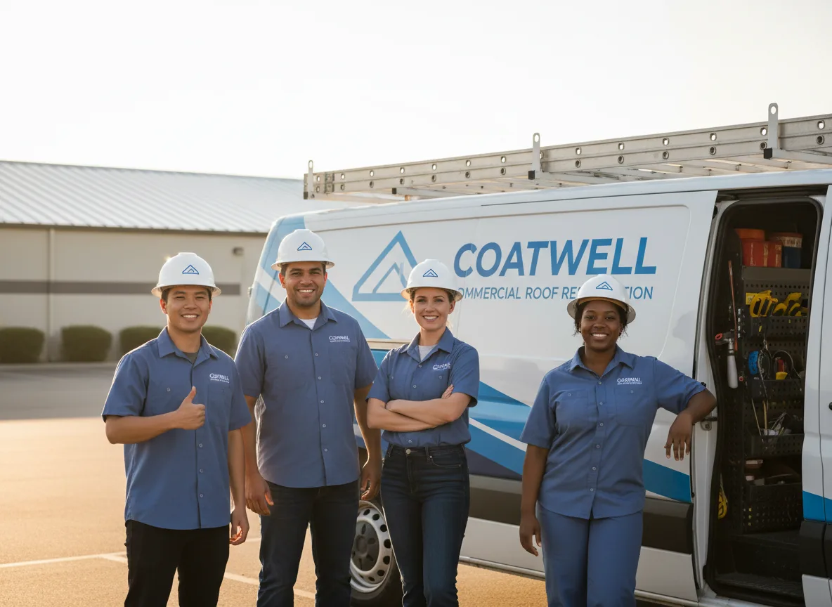 Commercial roof coating company in Ellisville, IL